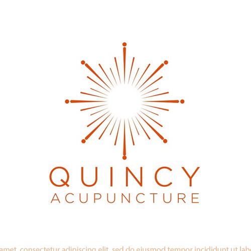 Simple modern logo for Acupuncture clinic