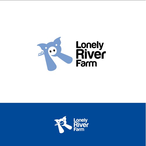 Simple Logo Design with Pig