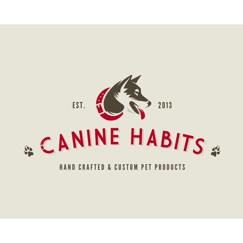 Need a retro dog logo for pet products- Canine