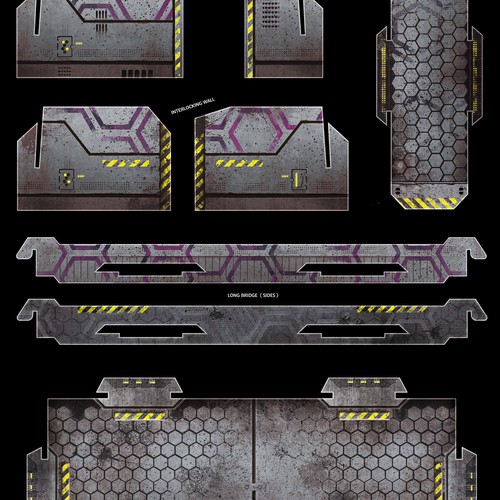 Textures for Miniature Wargame Buildings and Terrain