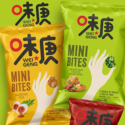 Wei Geng Mini Bites snack