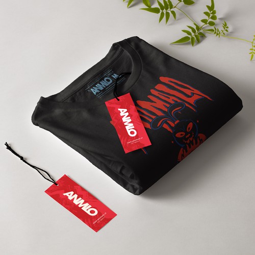 Tshirt, label and hangtag