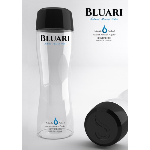 Help BLUARI WATER with a new product label