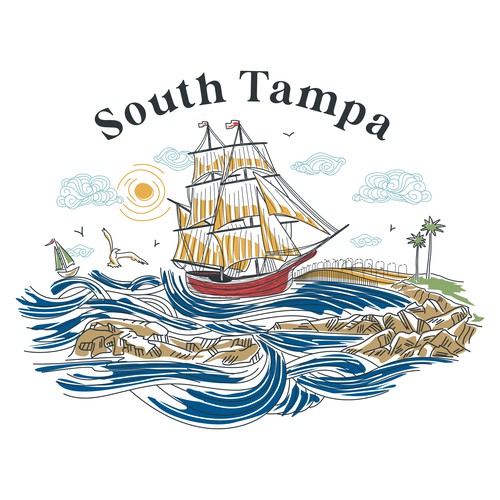 South Tampa T-shirt design