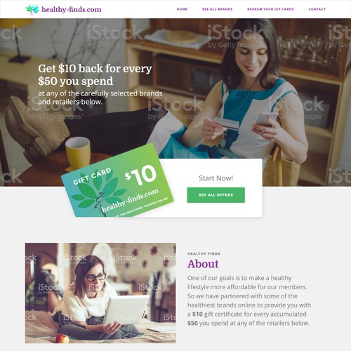 Responsive Web Design for Reward Company