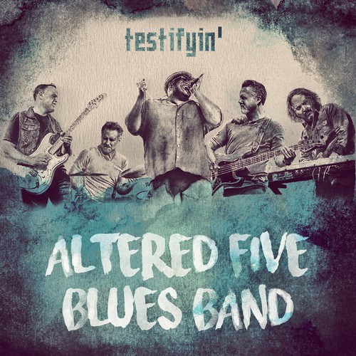 Blues Band Album Cover Design