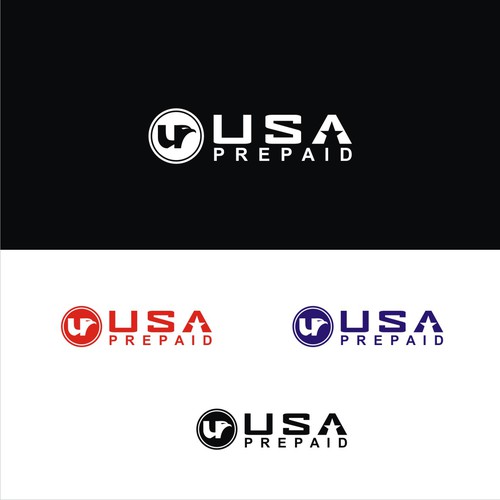 Be free, be innovative, be original and create our new USAPREPAID.com logo for our new webshop.