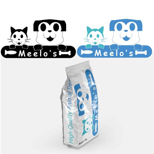 logo and mockup packaging