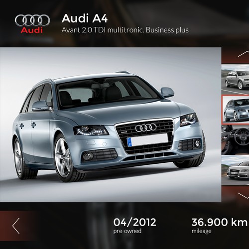 App design for car dealer company
