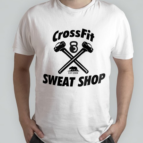 t CrossFit Gym w/ current logo looking for simple yet impactful design.