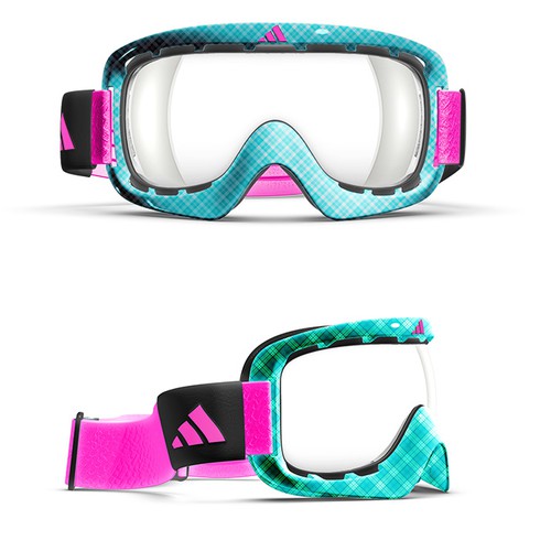 Vibrant goggle design