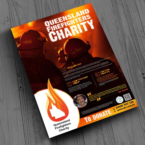 99nonprofits: Help create a poster for Firefighters Charity