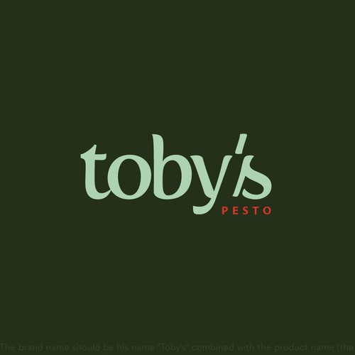 Toby's Pesto