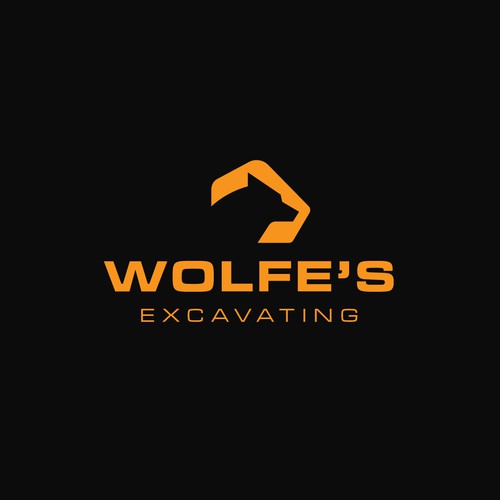 Logo Concept for Wolfe's Excavating || Available