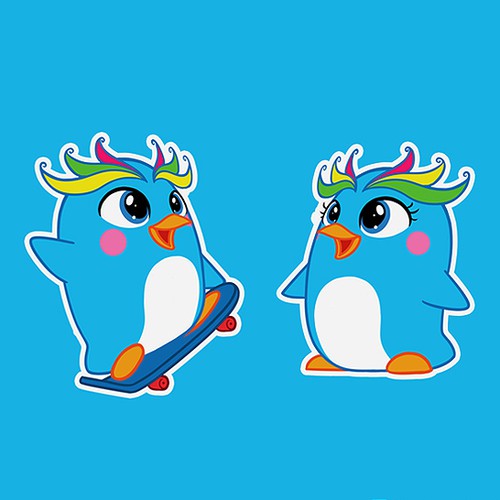Penguin character design