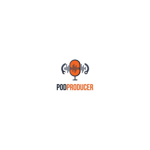 Logo for podcast producer