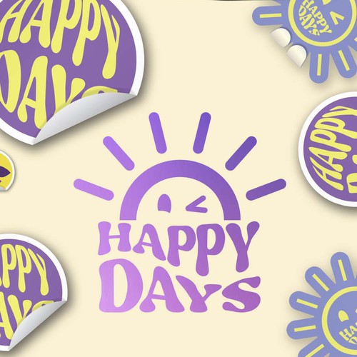 logo concept for Happy Days