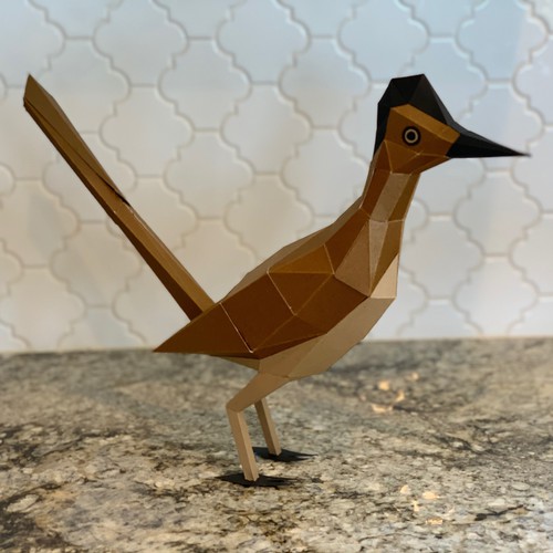 Papercraft Bird Model