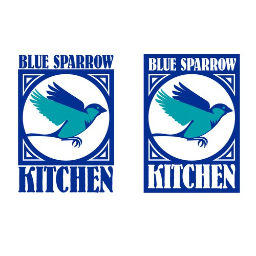 blue sparrow