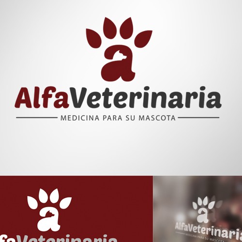 ¡Crea un logotipo original para una clínica veterinaria moderna!