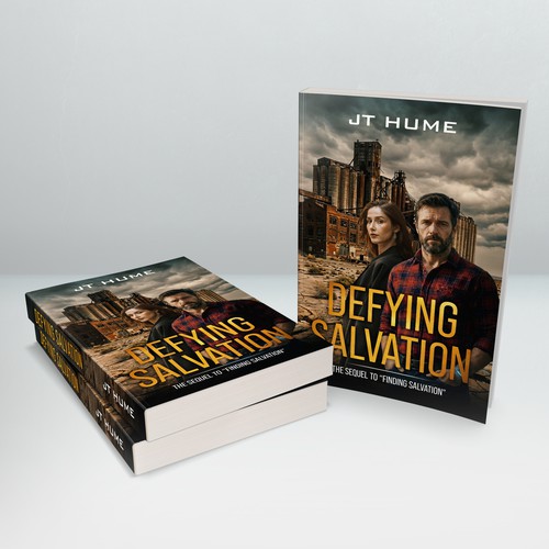 'Defying Salvation' Book Cover Design