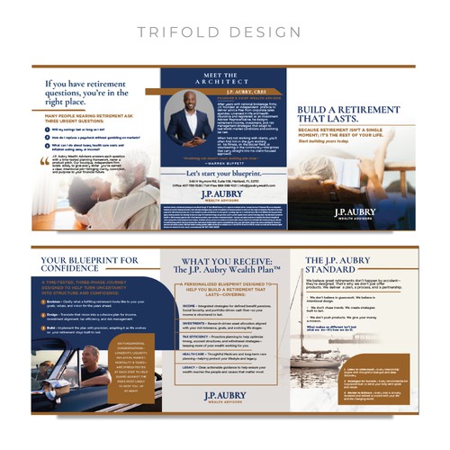 Square Trifold Design