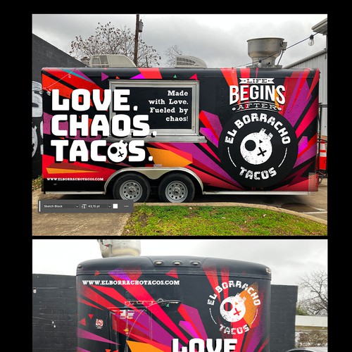 Elborracho Tacos Food Trailer 