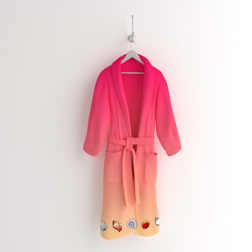 Woman beach robes