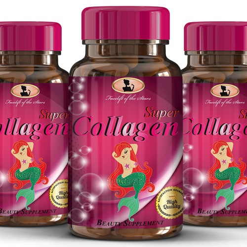 Collagen label