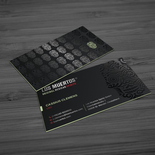 Spot UV Business Card