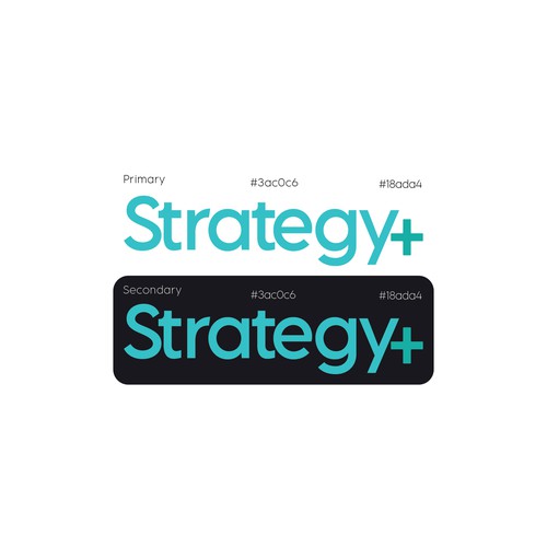 Logo contest entry for "Strategy +"