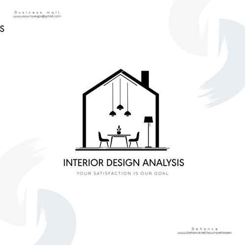Interior Design Analysis – Home & Space Styling Logo Design