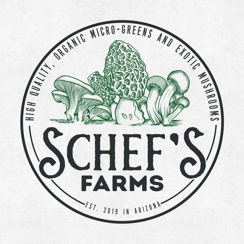Logo for Schef's Farms