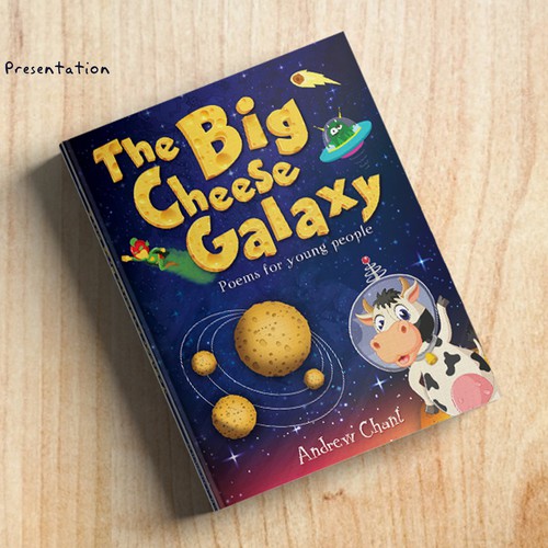 The Big Cheese Galaxy Book Cover Design