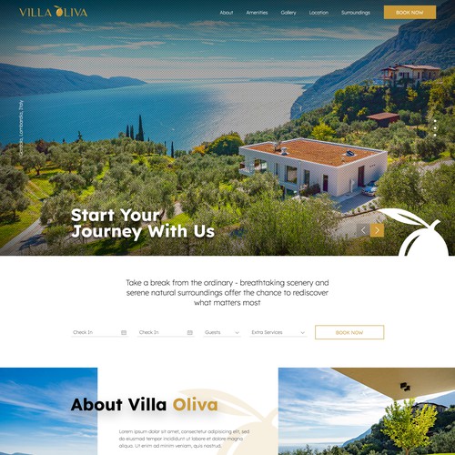 Hotel Website Design