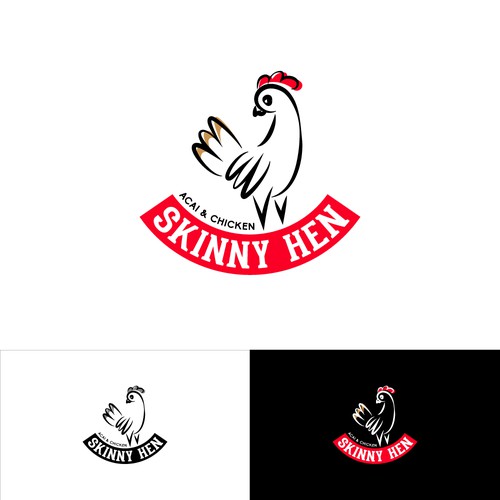 skinny hen