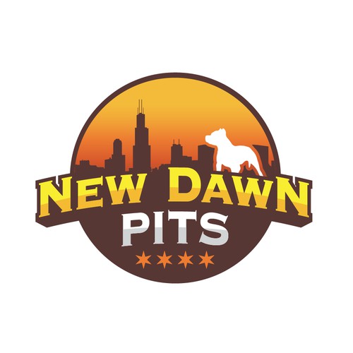 New Dawn Pits Logo Design Winner