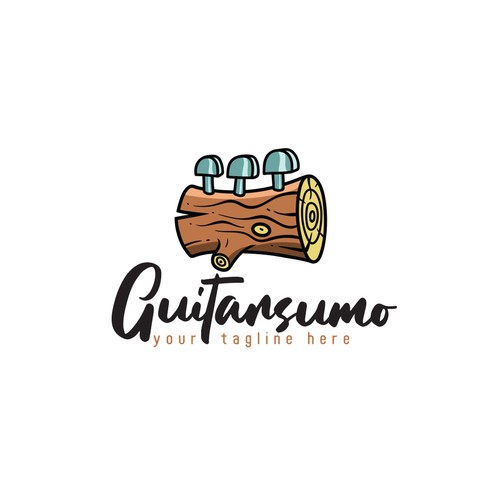 Logo concept for guitar business
