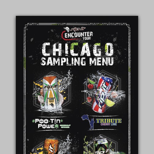 Rip It Energy Drink Menu