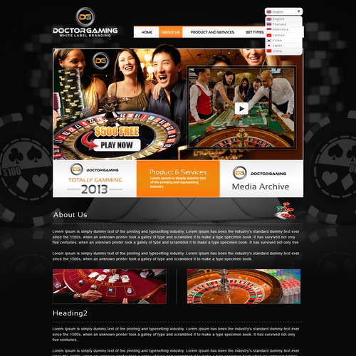 Doctor Gaming Web Page