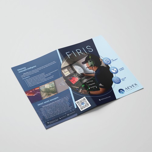 Brochure design AEVEX