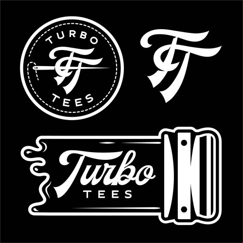 Bold logo Concept for Turbo Tees