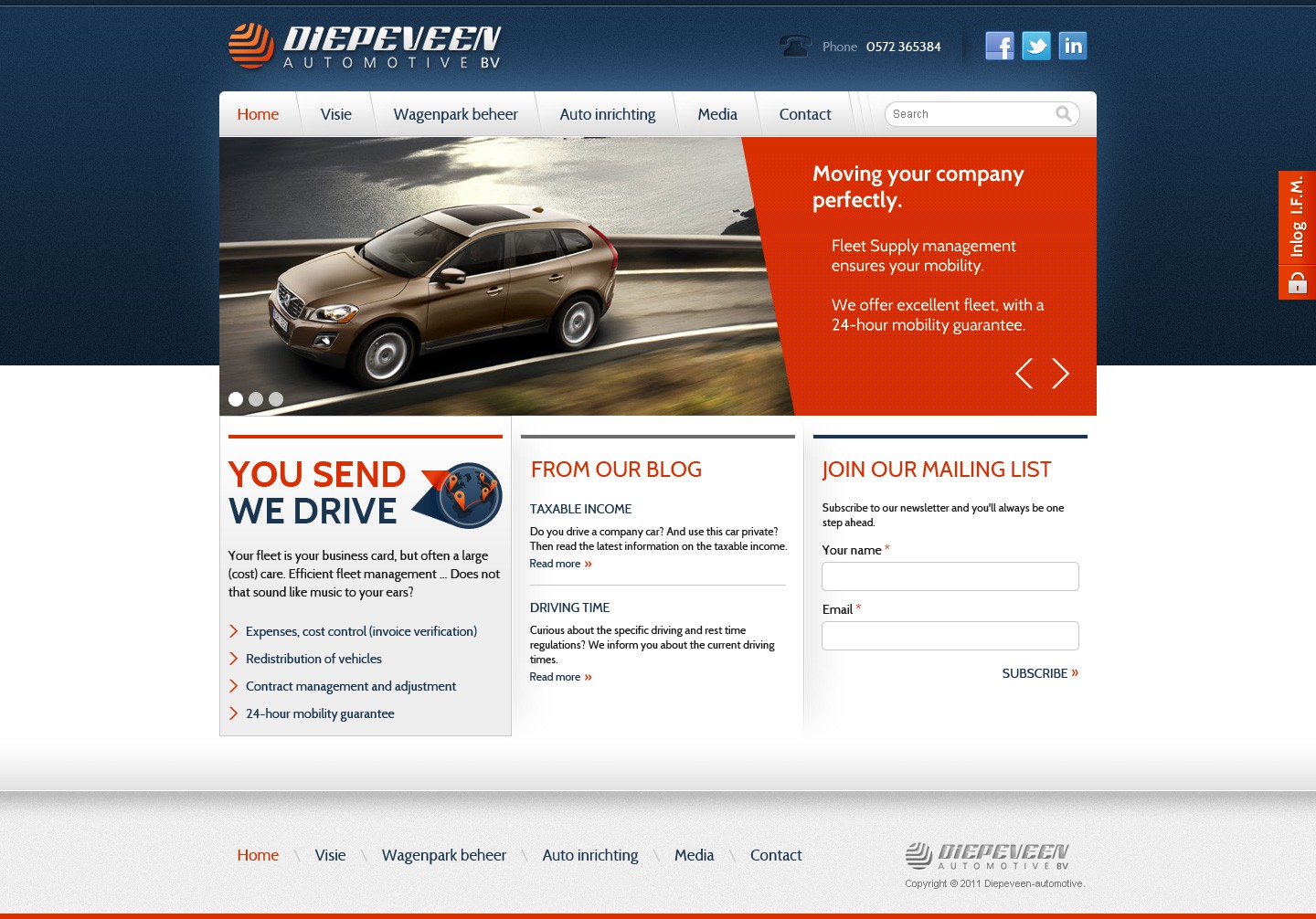 Help proven web concepts with a new website design