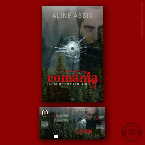 Book Cover Design, capa de livro para autora Aline Assis