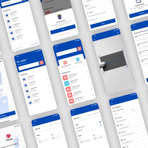 Valinge — card scanner app