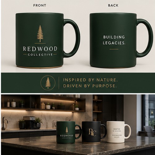 Signature Coffee Mug for Redwood Collective