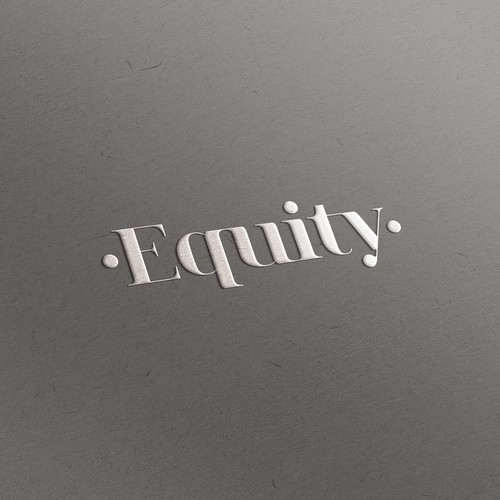 Elegant logo for a law firm.