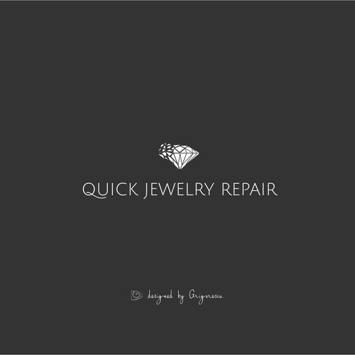 Logo for a Jewelry Repairing Business.