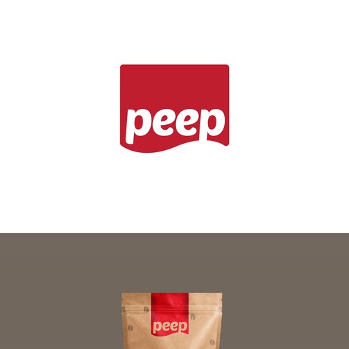 Logo for Peep, a Canned Food Brand