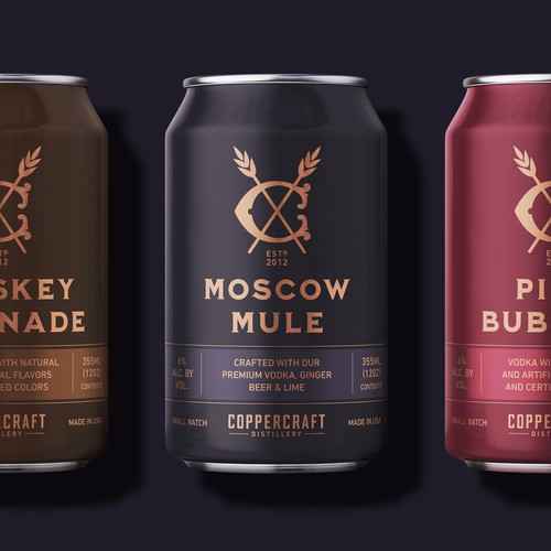 Coppercraft Distillery Cocktails